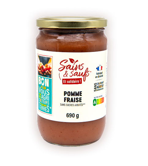 Purée de fruits Pomme / Poire 690 g